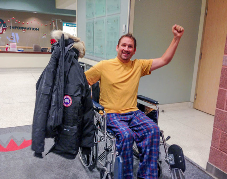 Home from the Hospital: The Road to Recovery Begins