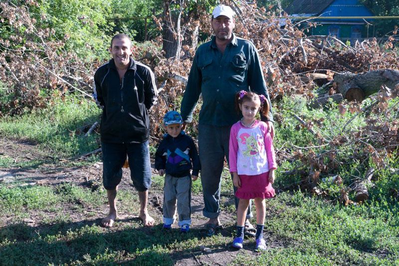 family in ukraine