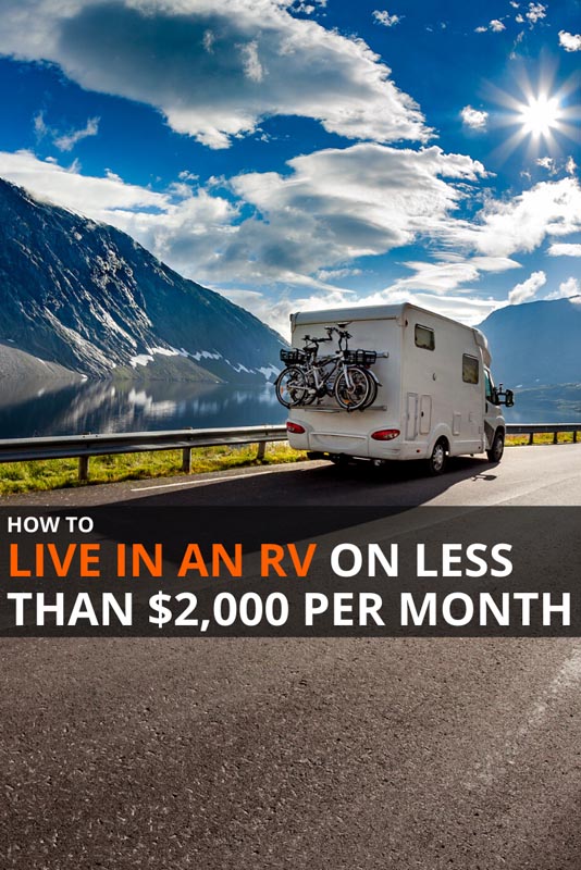 How to Live In An RV on 2000 Per Month The D