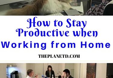 How to Stay Productive When Working from Home