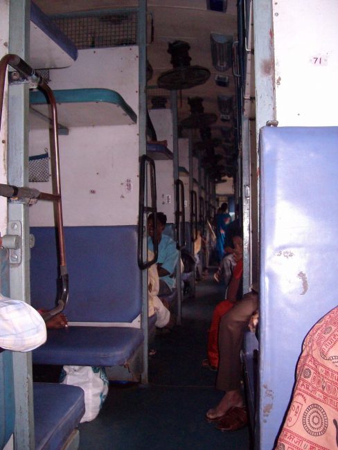 india railway system sleeper car