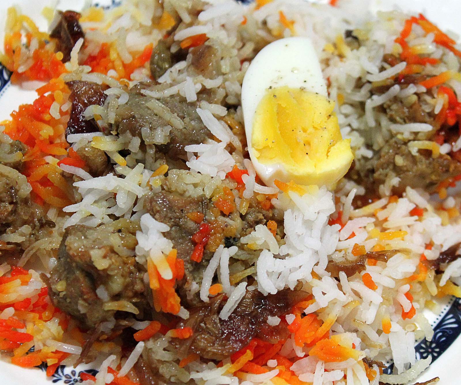 Most popular Indian food biryani
