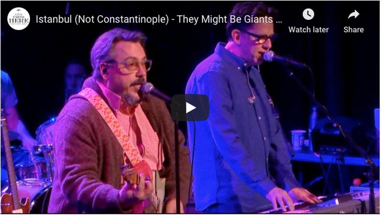 istanbul not sonstantinople | they might be giants