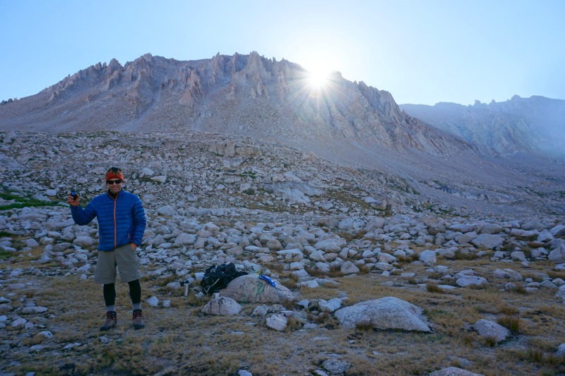 rocky landscape of jmt trail california