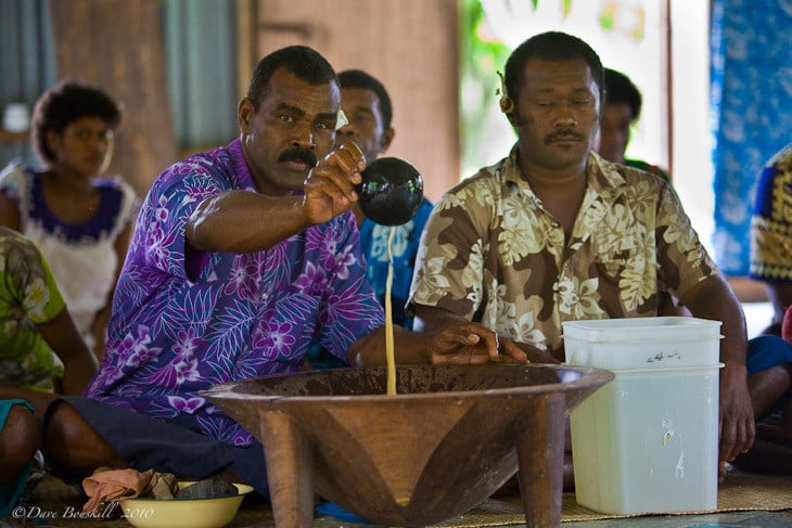 kava ceremony man