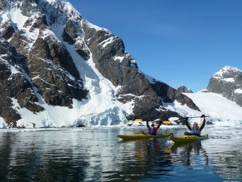 kayaking Antarctica