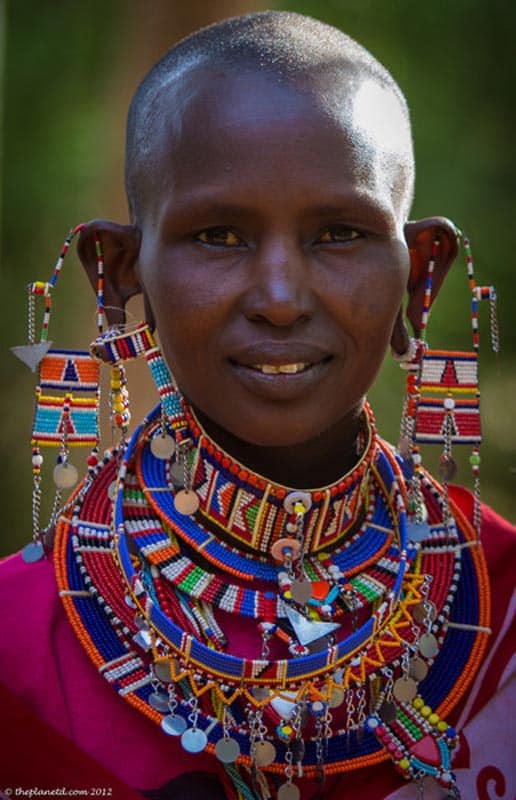 masai woman kenya photography 