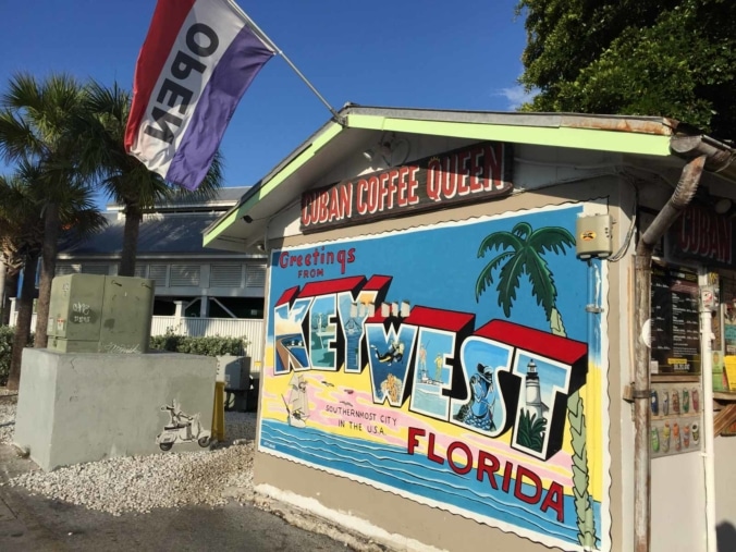 Coffee time in Key West, Florida