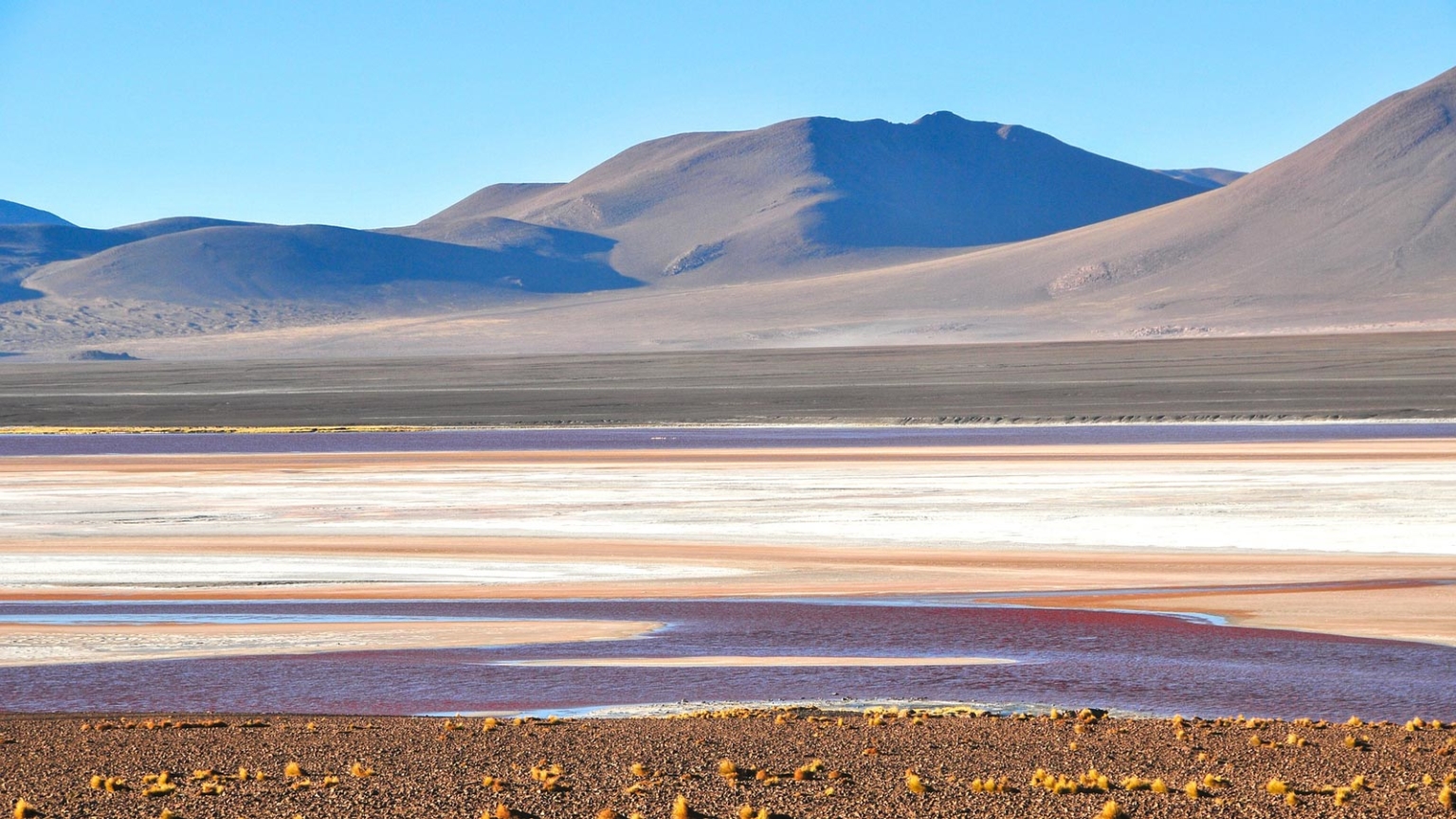 Плоскогорья в Андах. Bolivia Andes.