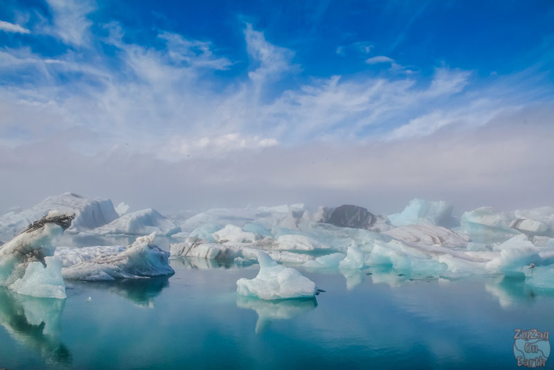 icebergs at lagoon