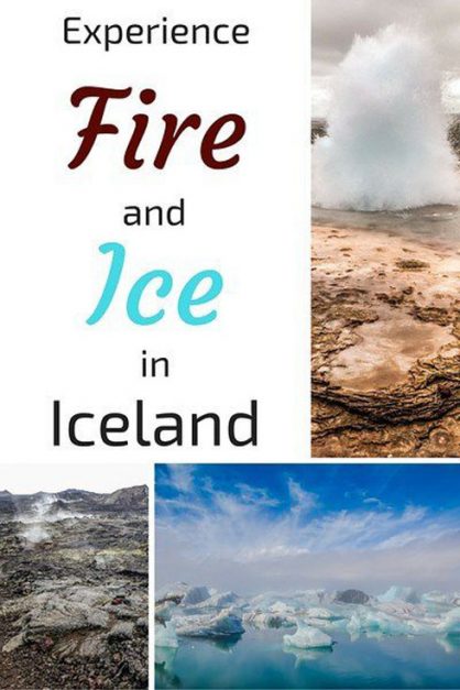 Iceland the land of fire and ice