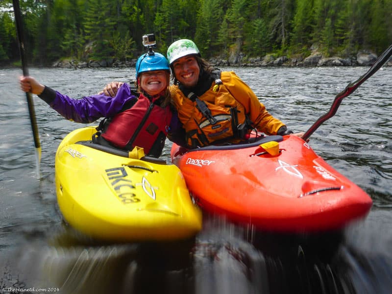 Learn to Whitewater Kayak in Ontario The D
