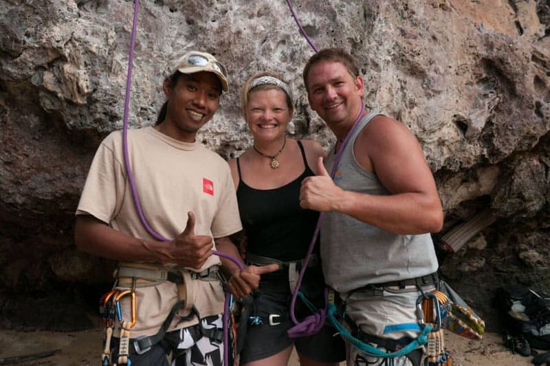 climbing