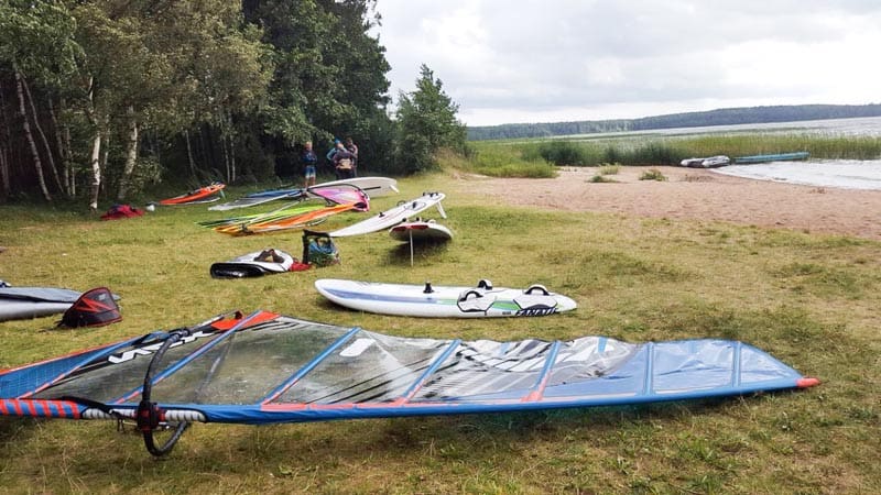 what to do in lithuania windsurfing