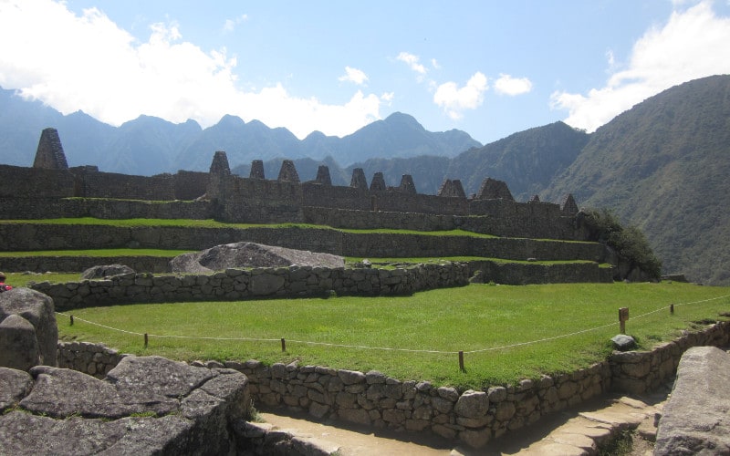 Machu Picchu hike - Inside the Machu Picchu Citadel
