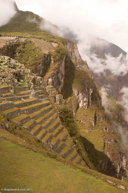 terraces machu picchu