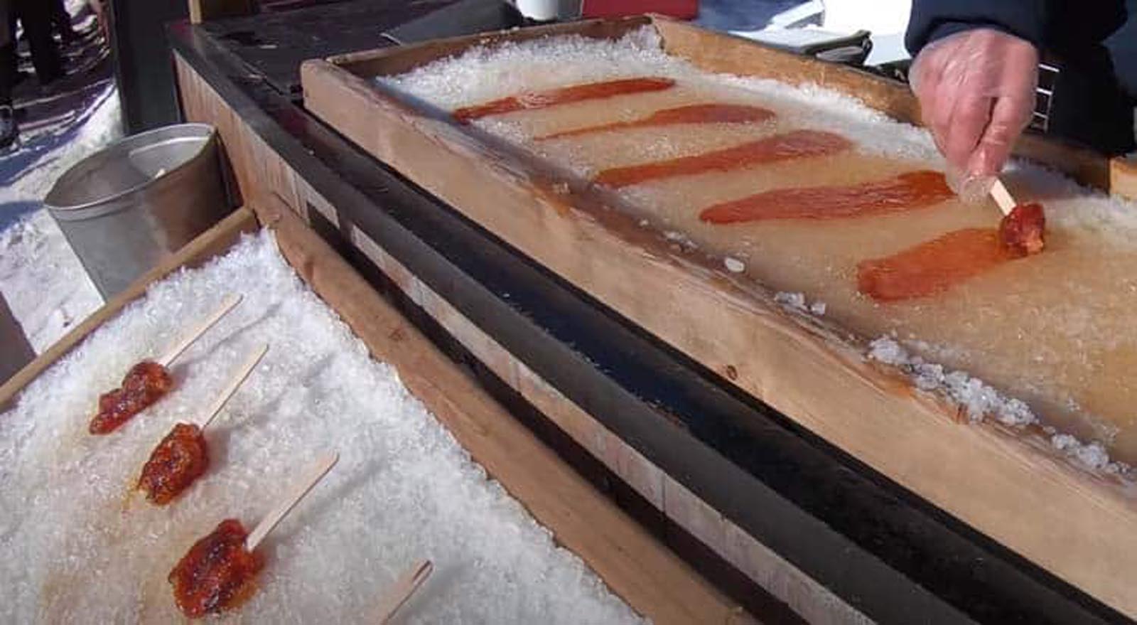 things to do in quebec city in winter maple taffy