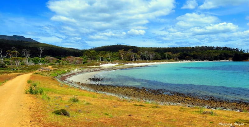 australia beaches of Maria Island