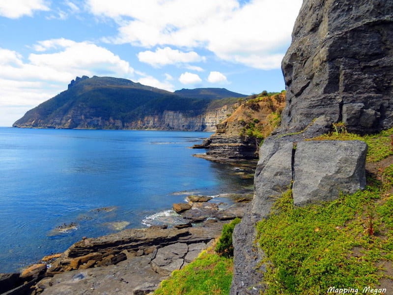 maria island australia cliffs