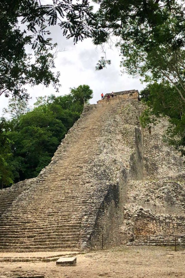 mayan ruins tulum coba temple