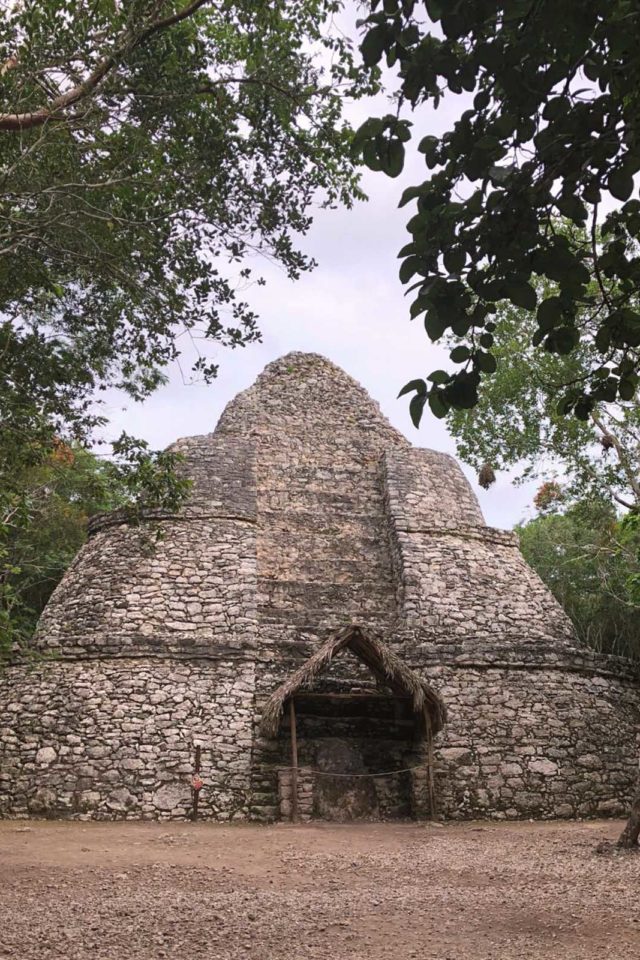 coba is not far from the mayan ruins of tulum