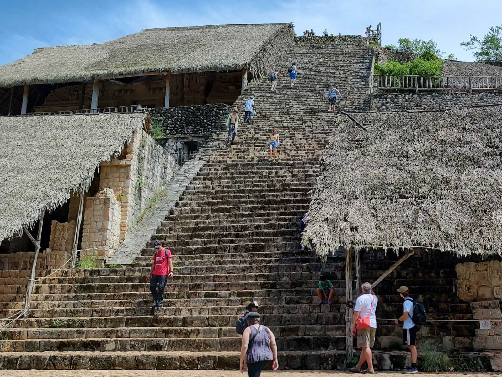 the mayan ruins of ek balam are 1.5 hours from the ruins of tulum