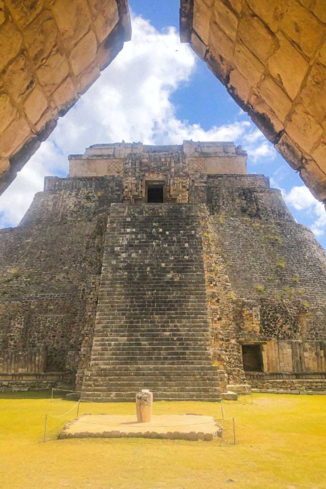 uxmal is another archeological site near the tulum ruins