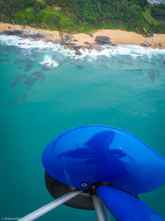 microlight south africa beach