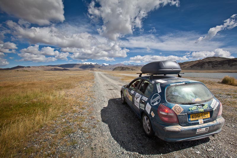 mongol rally our car