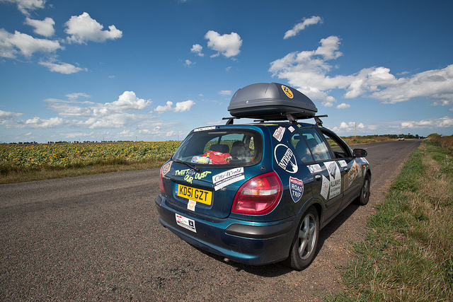 mongol rally road