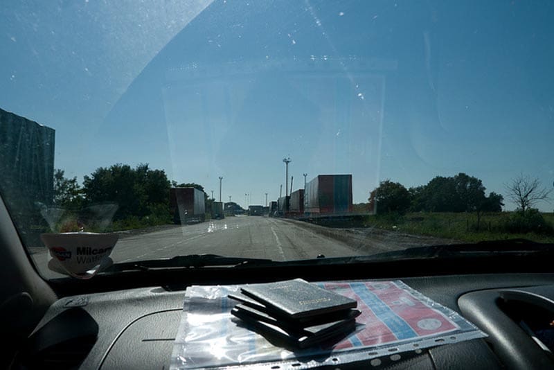 Mongol Rally Dashboard with passports