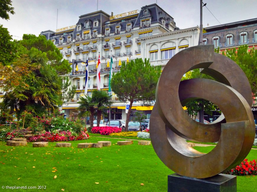 grand hotel suisse in Montreux