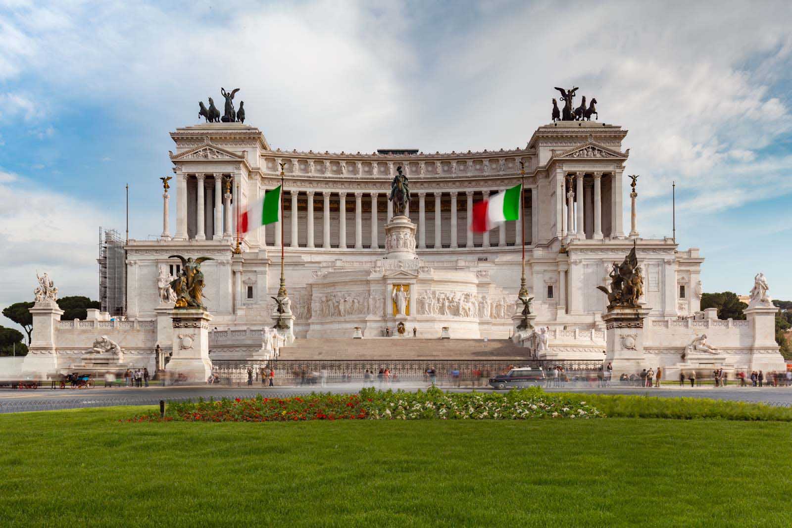 rome monuments Monumento Nazionale a Vittorio Emanuele II