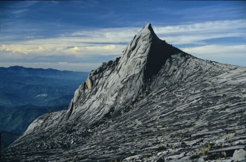 summit of mount kinabalu borneo