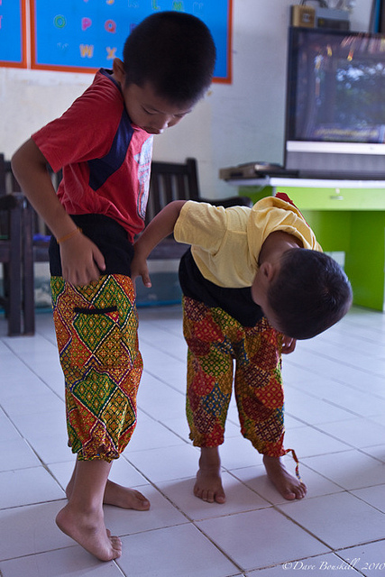 muay thai children