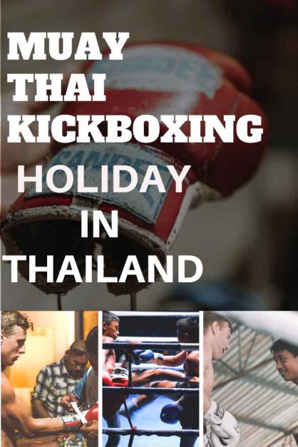 Muay thai kickboxing in thailand