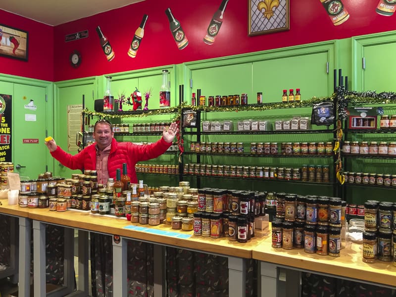 Hot sauce is at the root of New Orleans food.