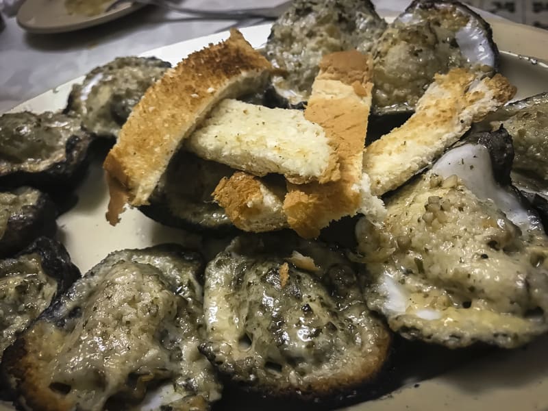 New orleans food chargrilled oysters