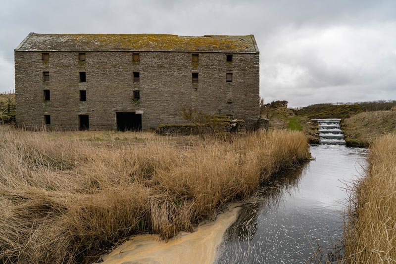 old abandoned mill scotland