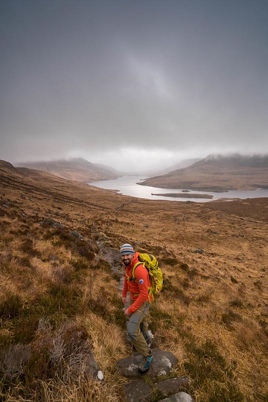 Stac Pollaidh trek with Hamlett Mountaineering