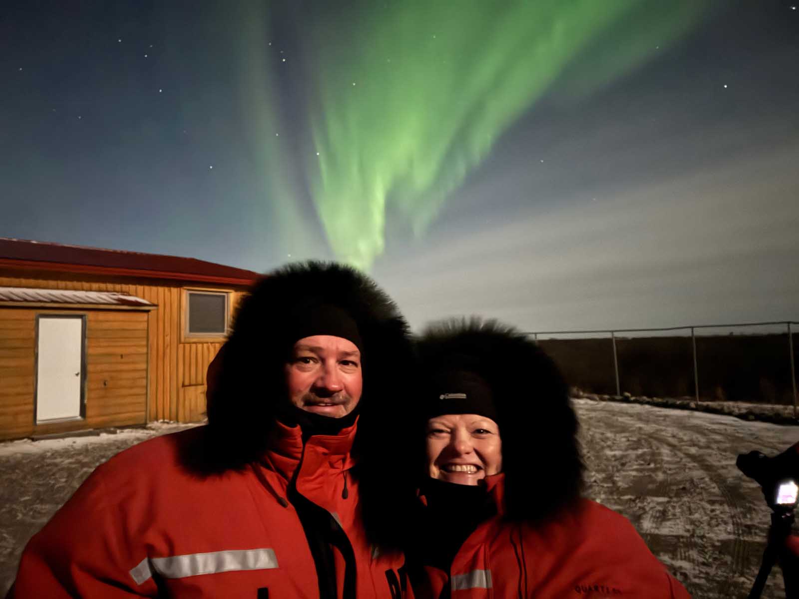where to see the northern lights in canada dave and deb