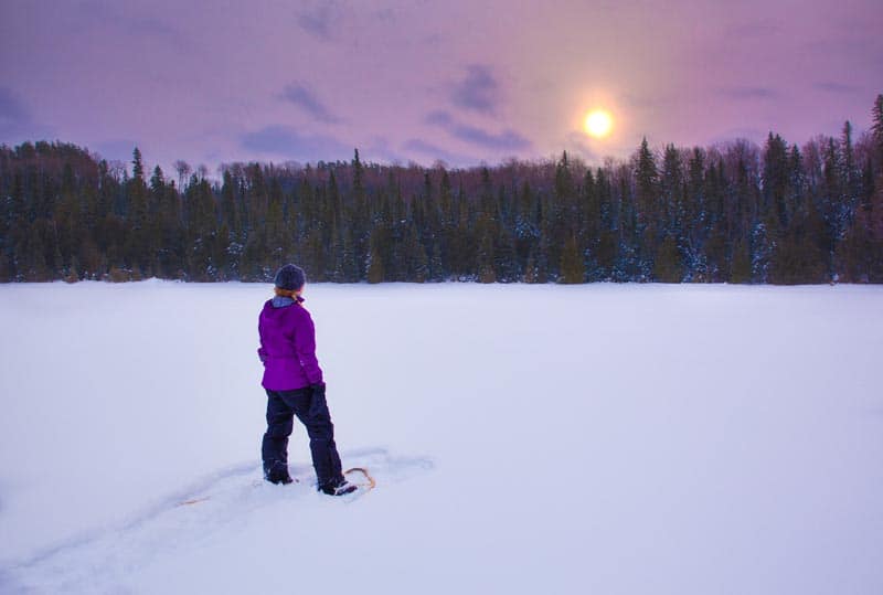 northern ontario winter travel