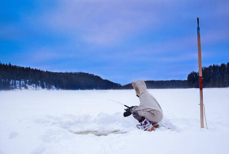 things to do in canada in winter - ice fishing northern ontario