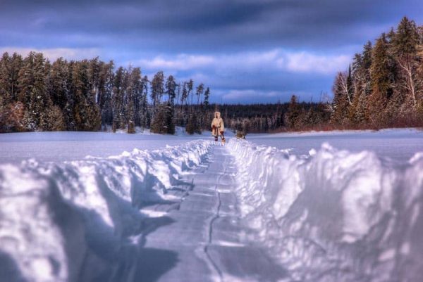 northern ontario winter travel