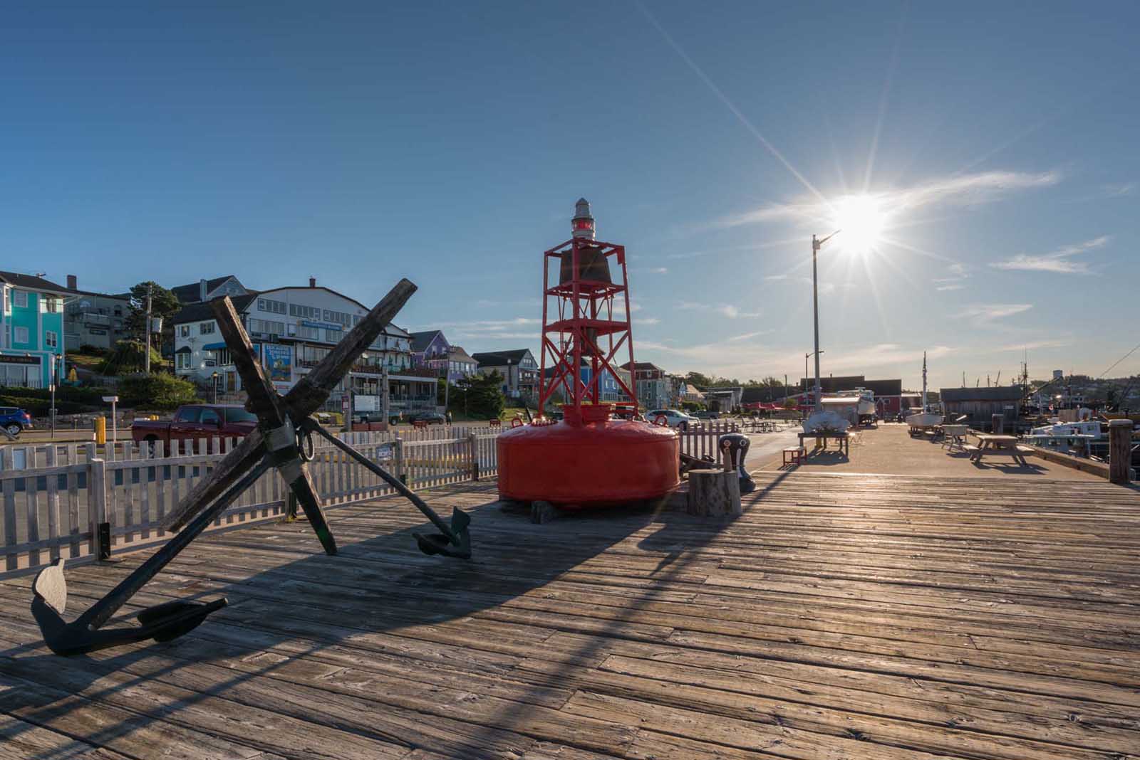 nova scotia pictures lunenburg boardwalk