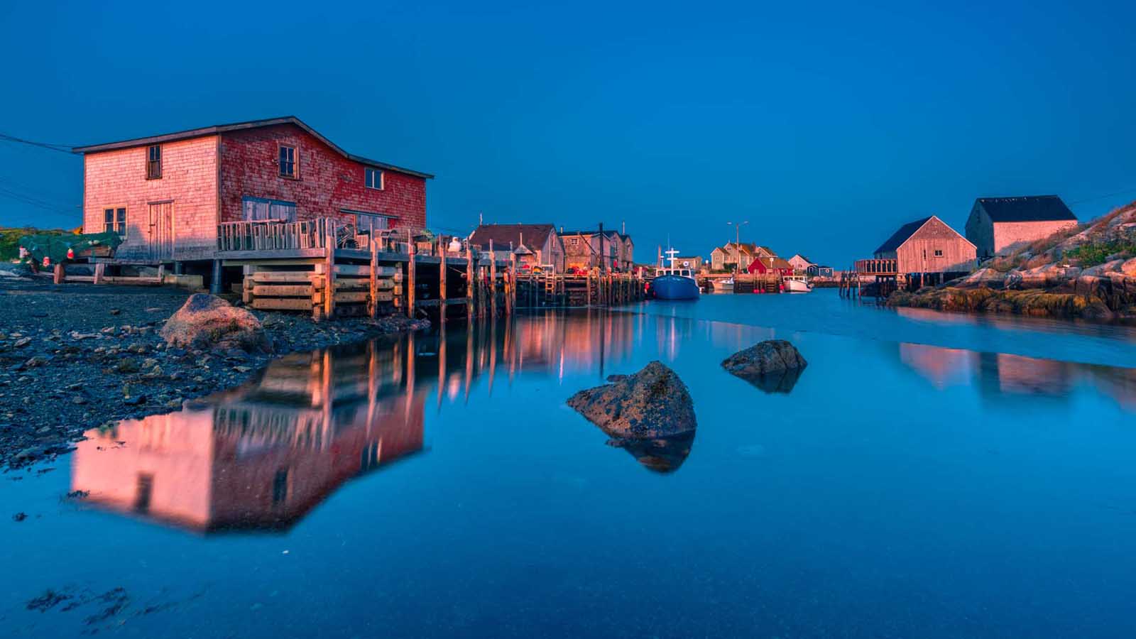 pictures of nova scotia peggy's cove fishing village