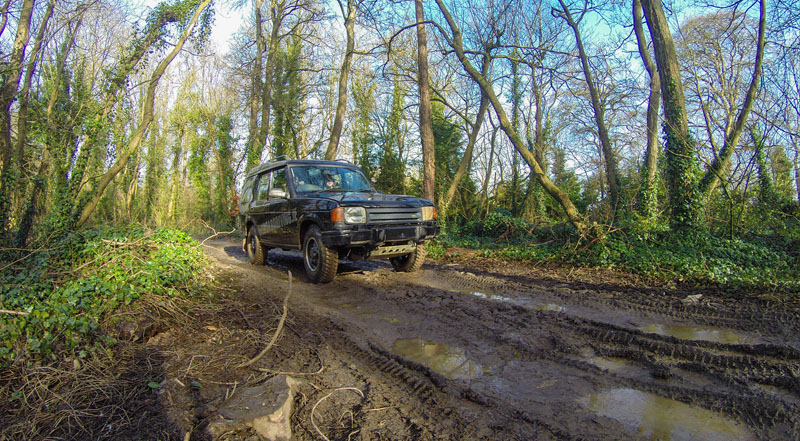 off road driving ireland trail