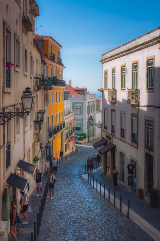 Alfama One Day in Lisbon, Portugal