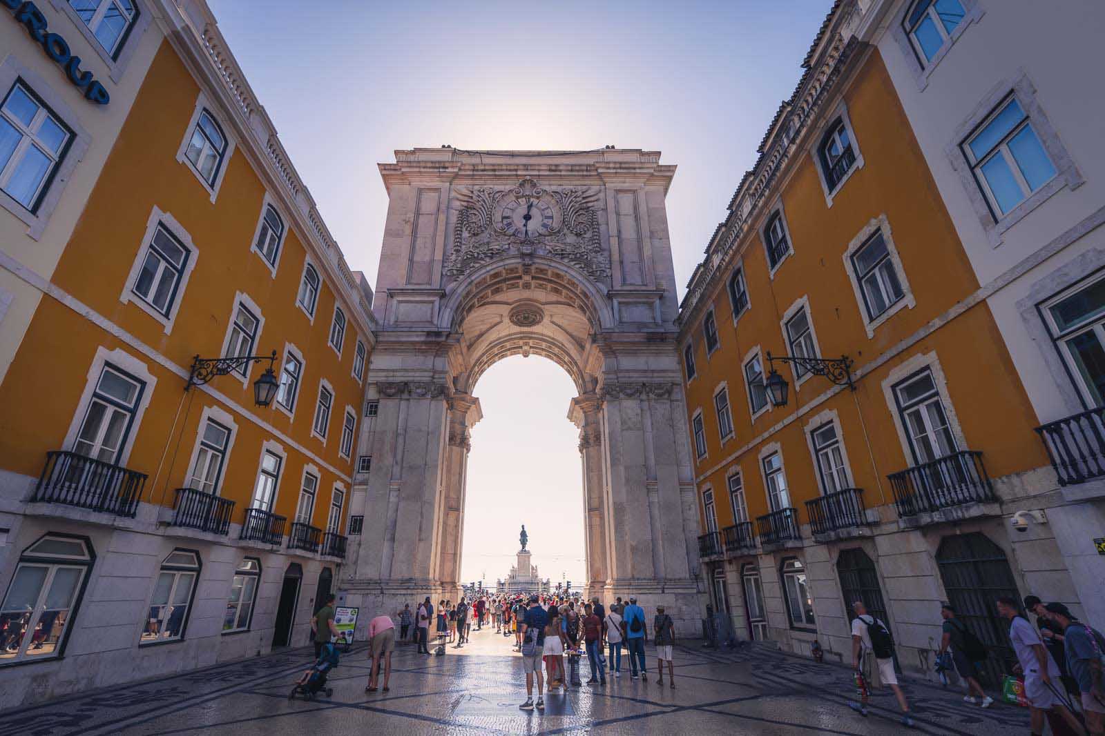One day in Lisbon, Portugal