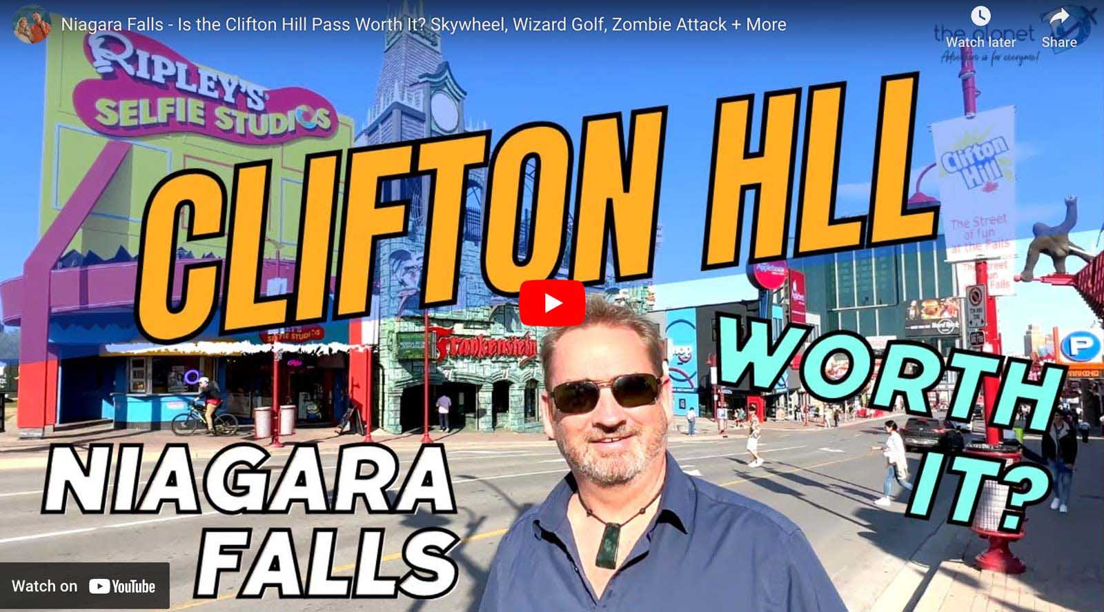 one day in niagara falls itinerary clifton hill
